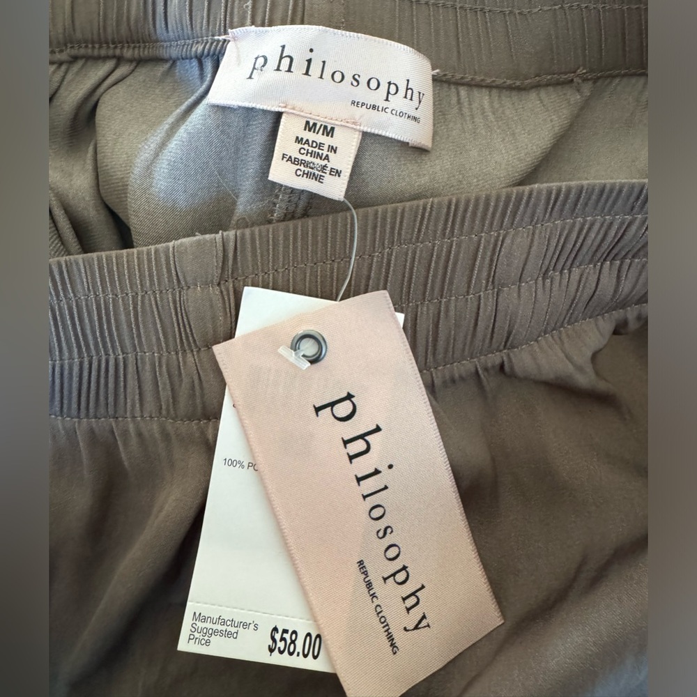 NWT Philosophy Wide Leg Pants - Picture 5 of 5